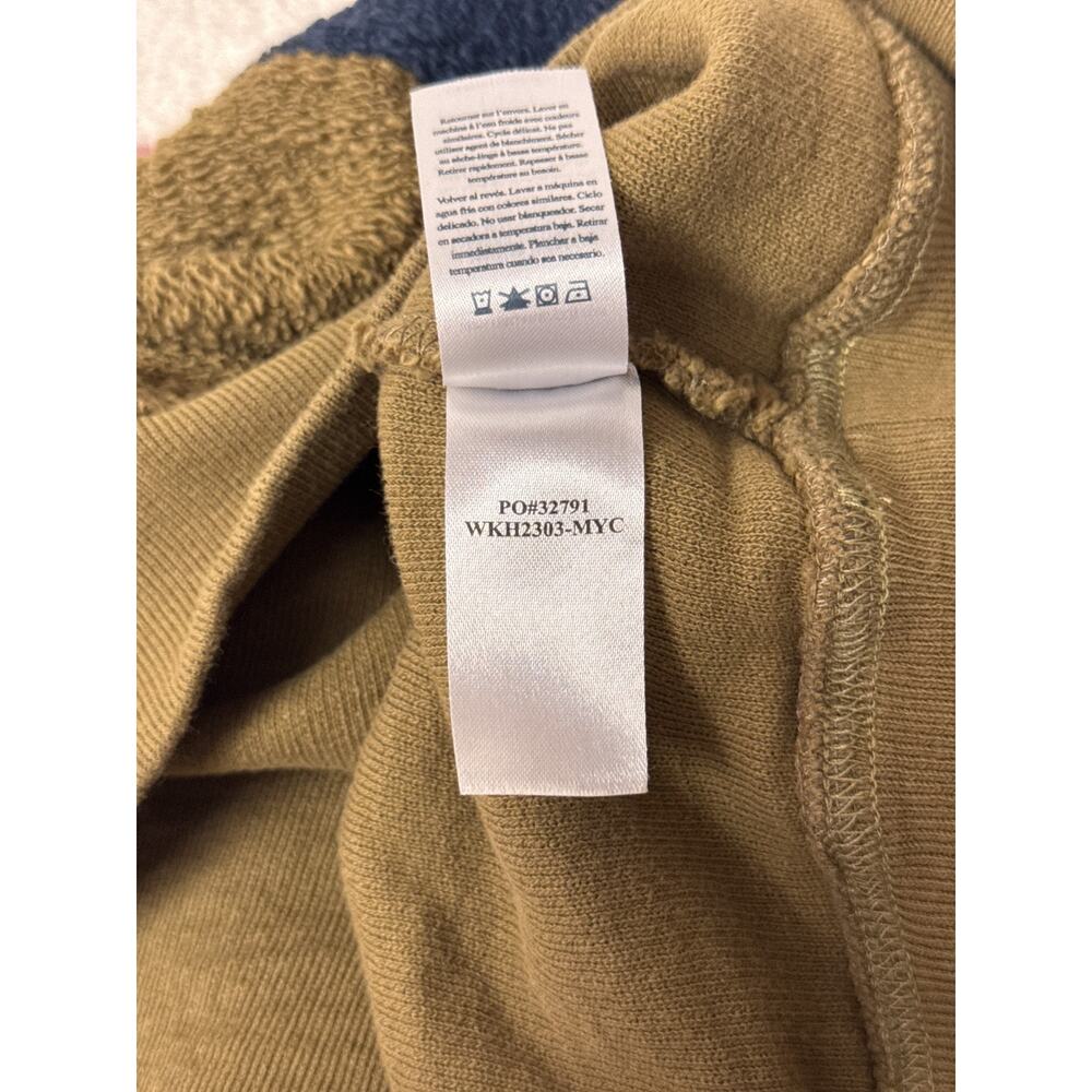 Faherty Vista Stripe Pullover Sweatshirt XS Womens Organic Cotton French Terry - Picture 9 of 9